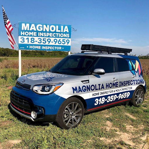 Magnolia Home Inspections vehicle serving Alexandria Louisiana and Central Louisiana